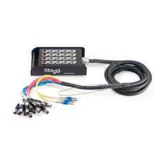 S-Series Stagebox -16x XLR F Inputs/ 4x Stereo Jack Outputs