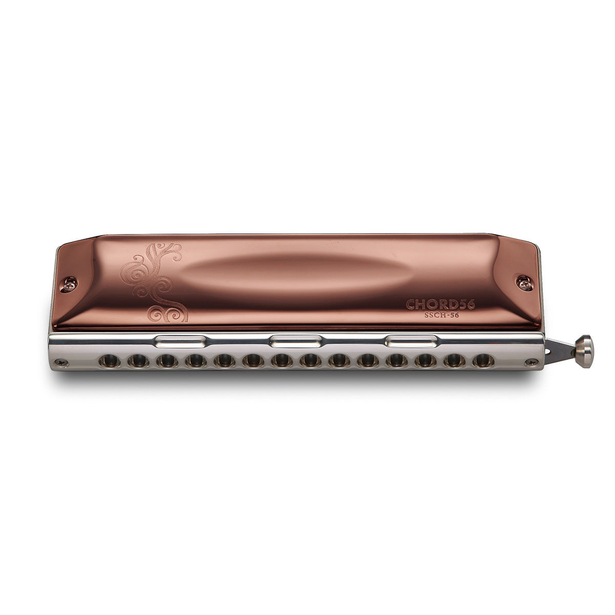 Suzuki SSCH-56 14-hole compact chromatic chord harmonica