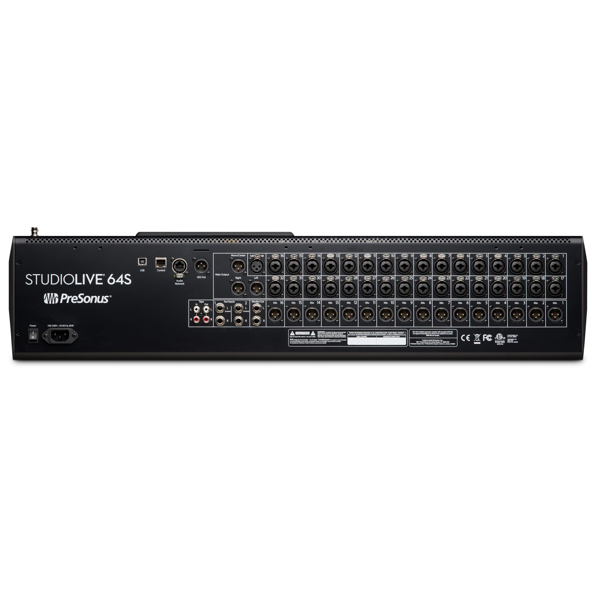 PreSonus StudioLive series III 64S digital mixer - 64 channels