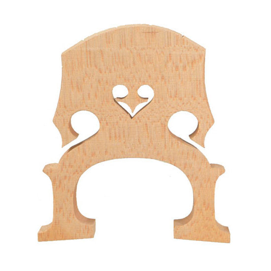 Bausch semi fitted cello bridge - 1/2 size