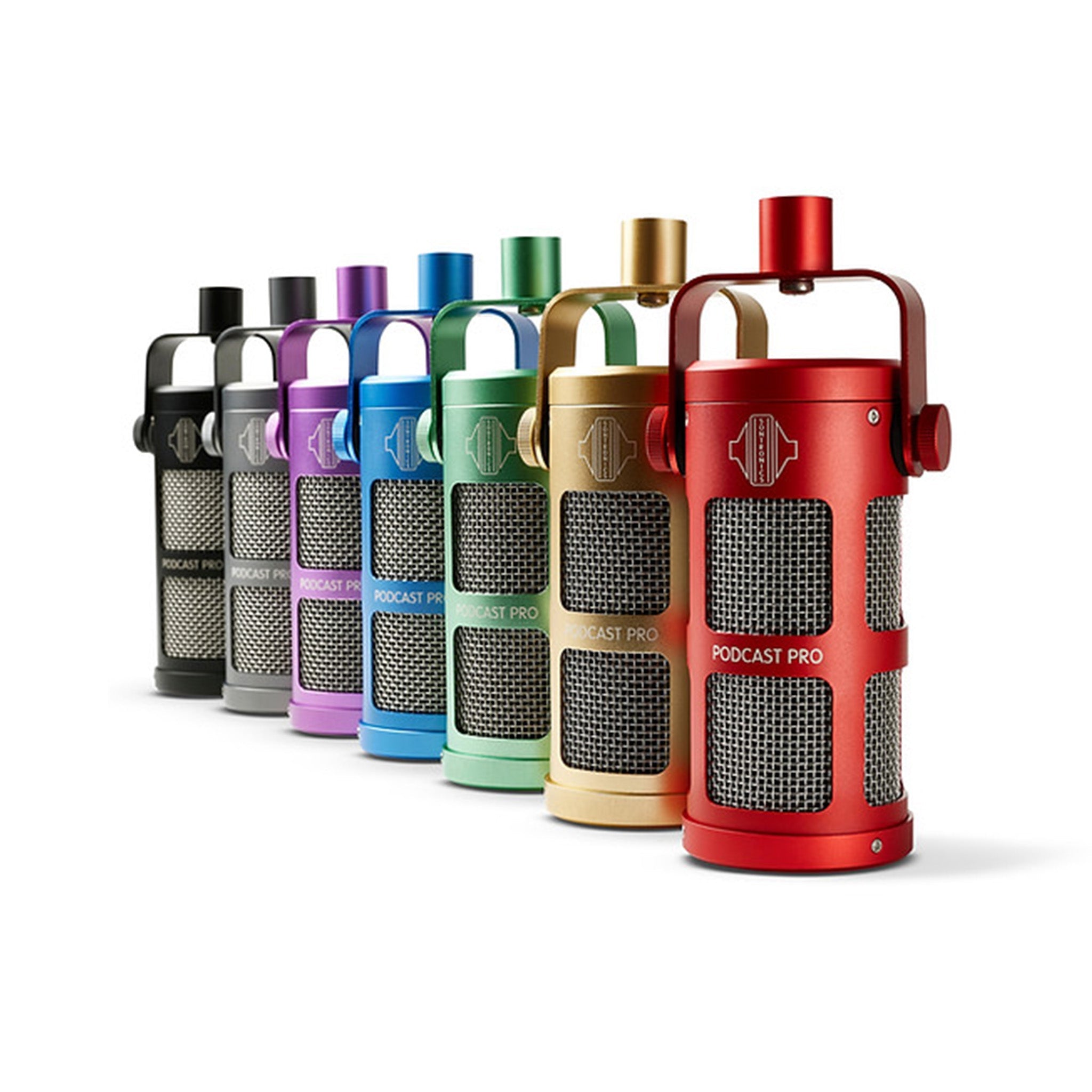 Sontronics Podcast pro dynamic microphone - Red