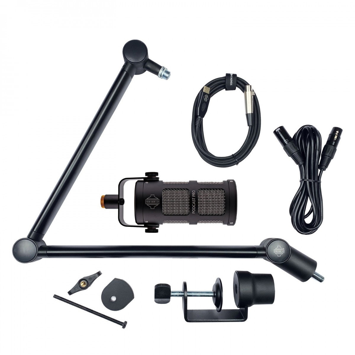 Sontronics voicecasting microphone and accessories bundle