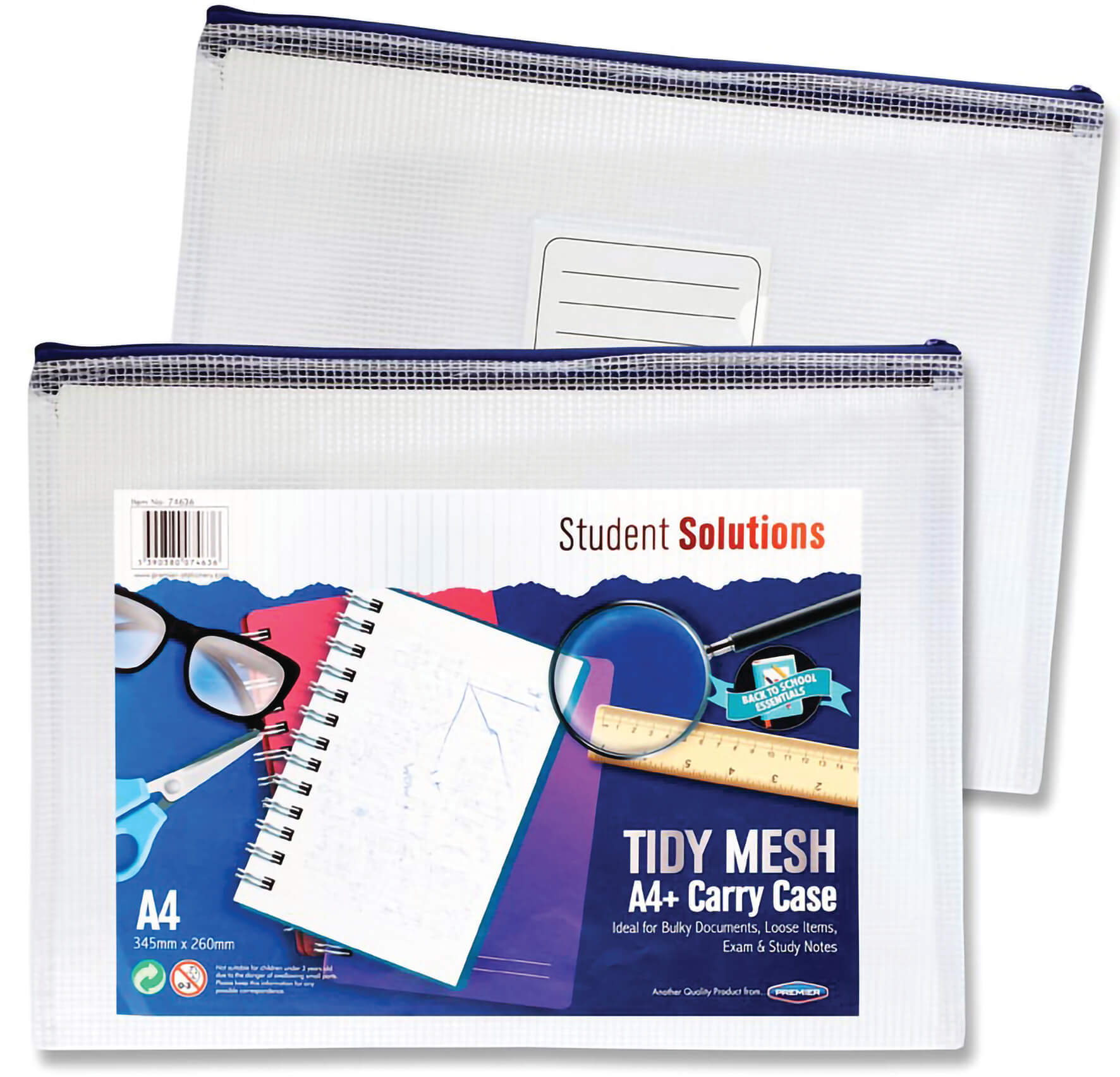 Mesh Storage Wallet A4+