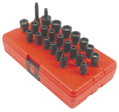 BIT IMPACT MAGNETIC 23 PC SAE + METRIC 1/4 DR SU 1818