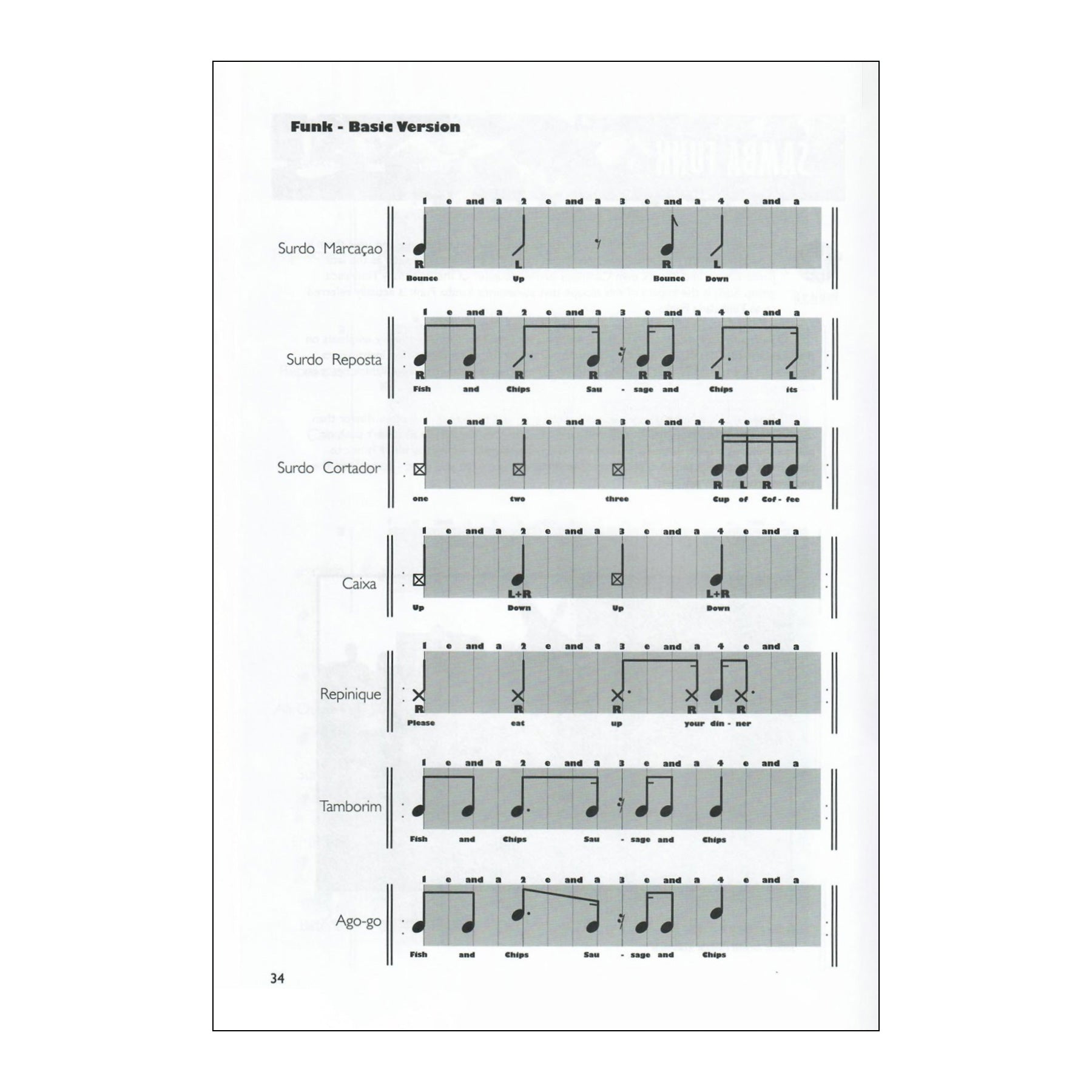 The Beatlife Book - Playing and Teaching Samba