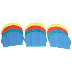 DELUXE LATEX SWIMMING CAP 30G, SET OF 12
