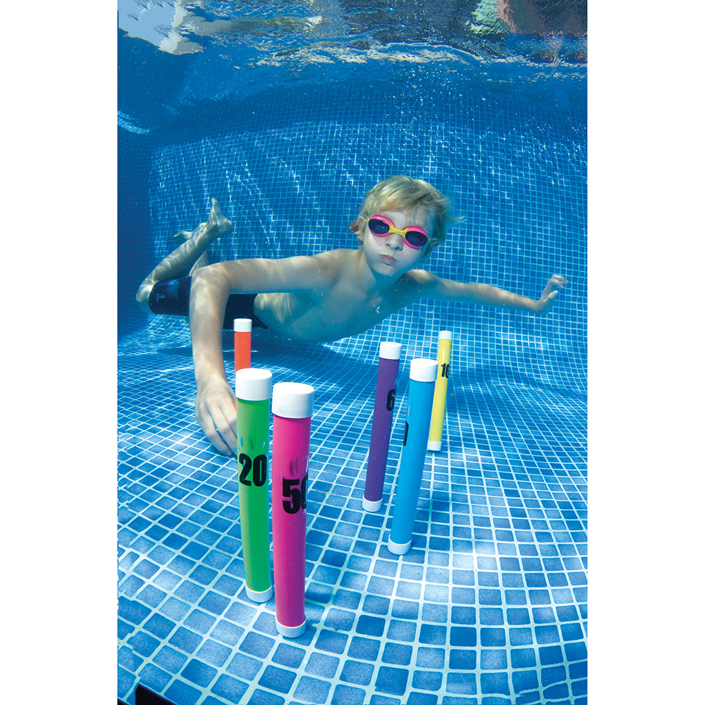 SWIMMING DIVE STICKS SET OF 6