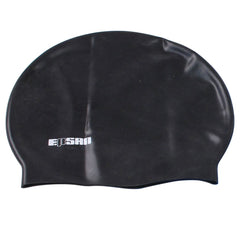 SILICONE SWIMMING CAP 55G, BLACK