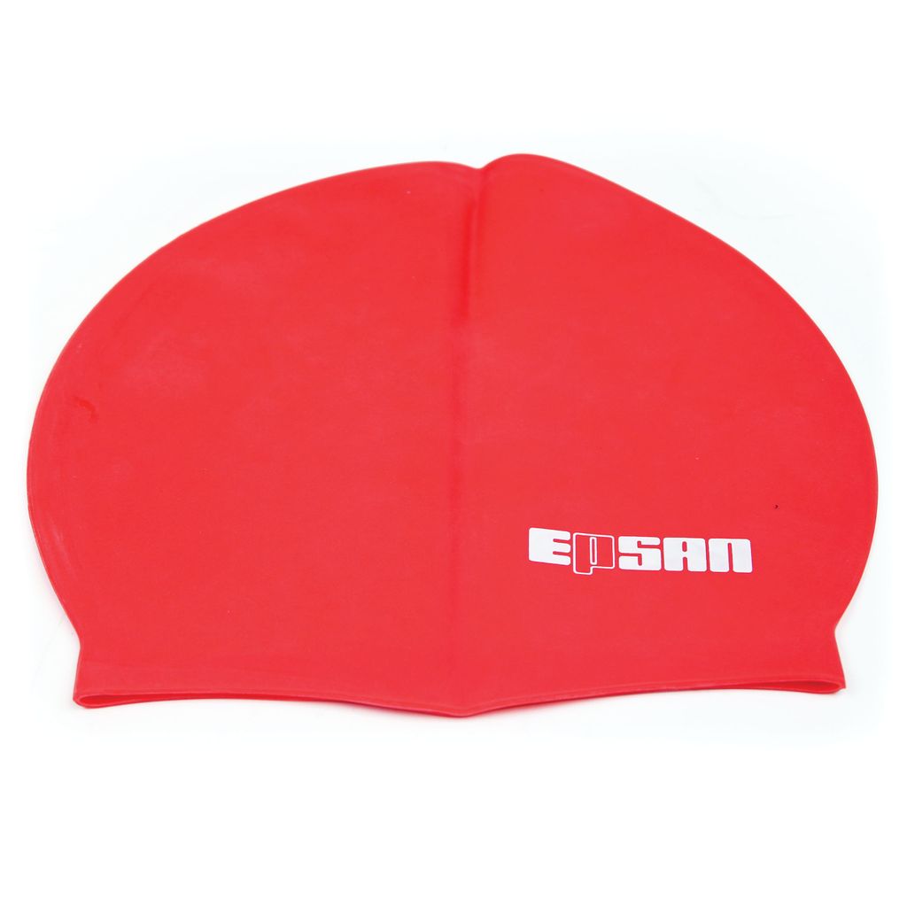 SILICONE SWIMMING CAP 55G, RED