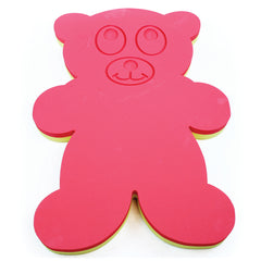 TEDDY SWIMMING BOARD SENIOR, 90CM X 63CM X 5CM