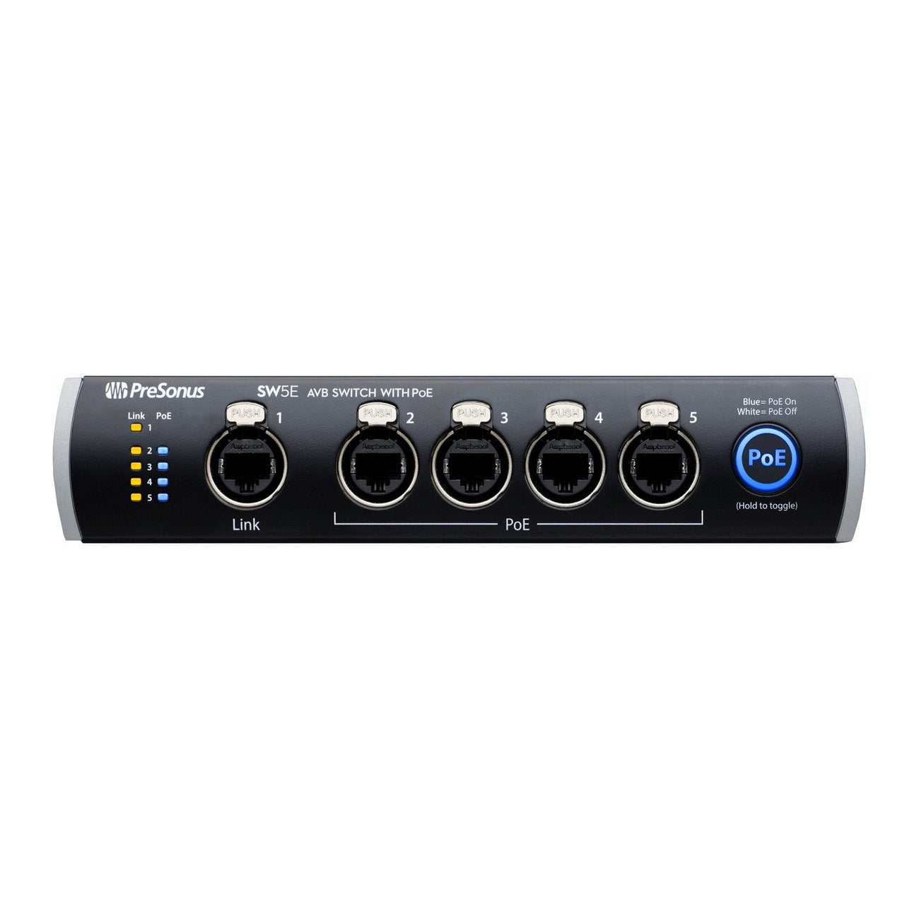 Presonus SW5E AVB network switch and bridge