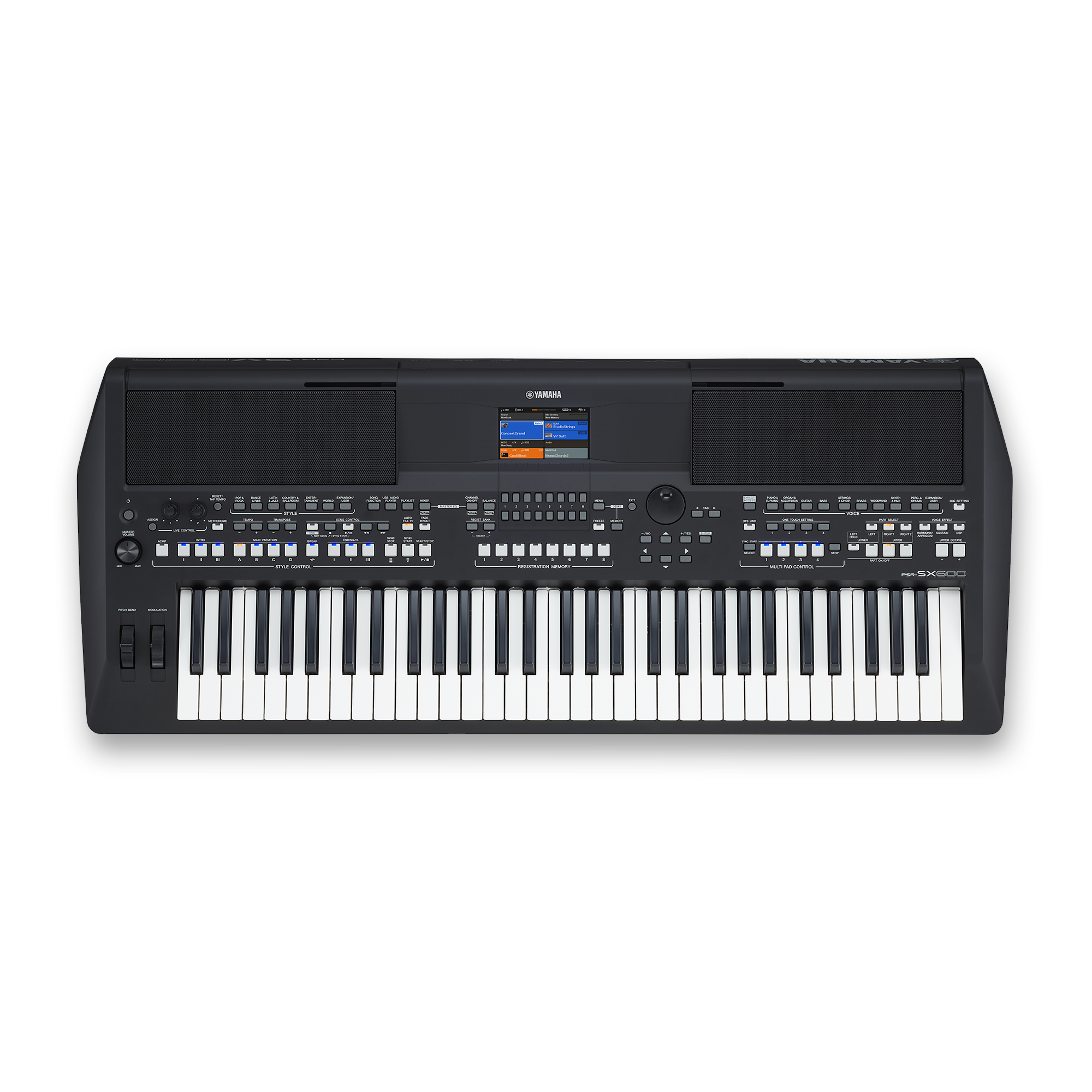 Yamaha PSR-SX600 portable arranger keyboard