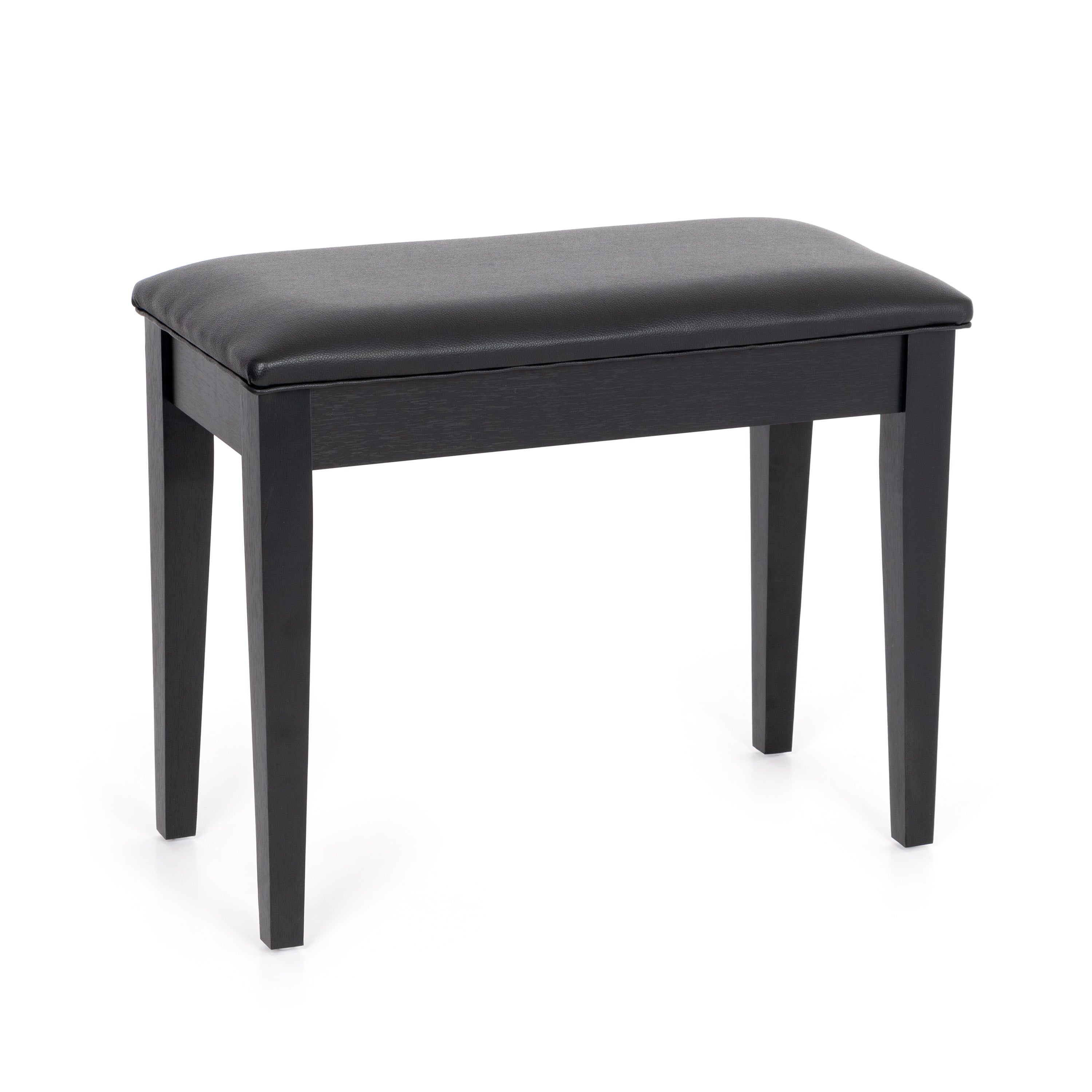 Sonix SXB1 fixed height piano bench - Satin black