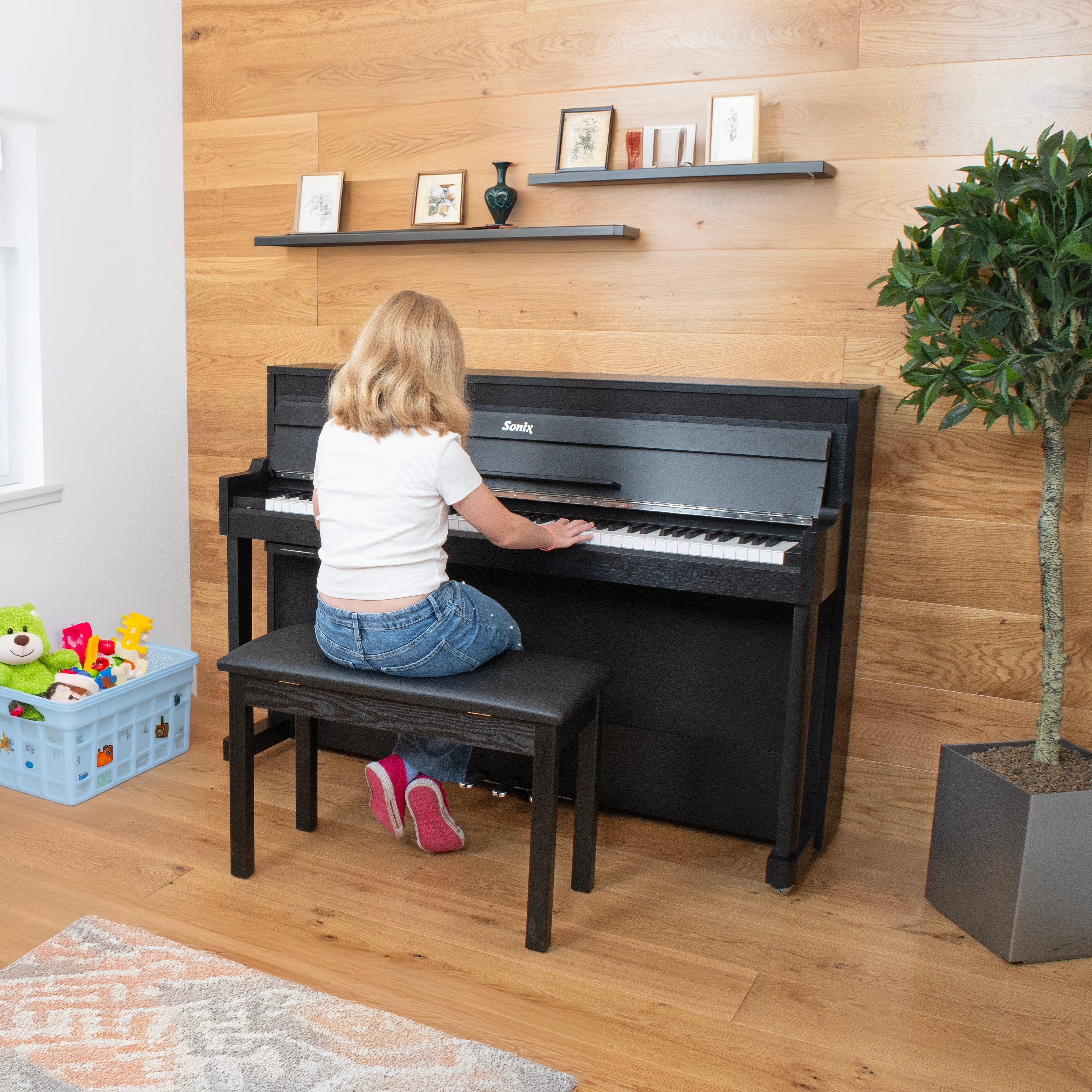 Sonix SXP20 digital piano with bench