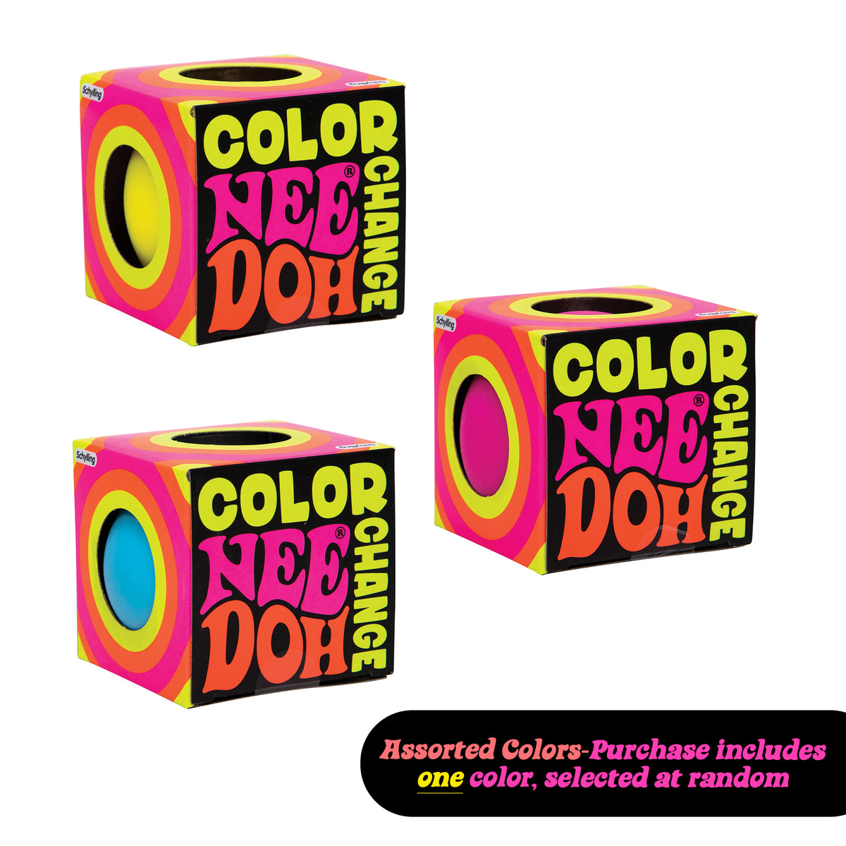 Color Changing Needoh (12) (3 Years +)