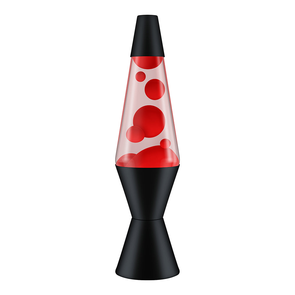 Lava Lamp Red/Clear/Black - 14.5In