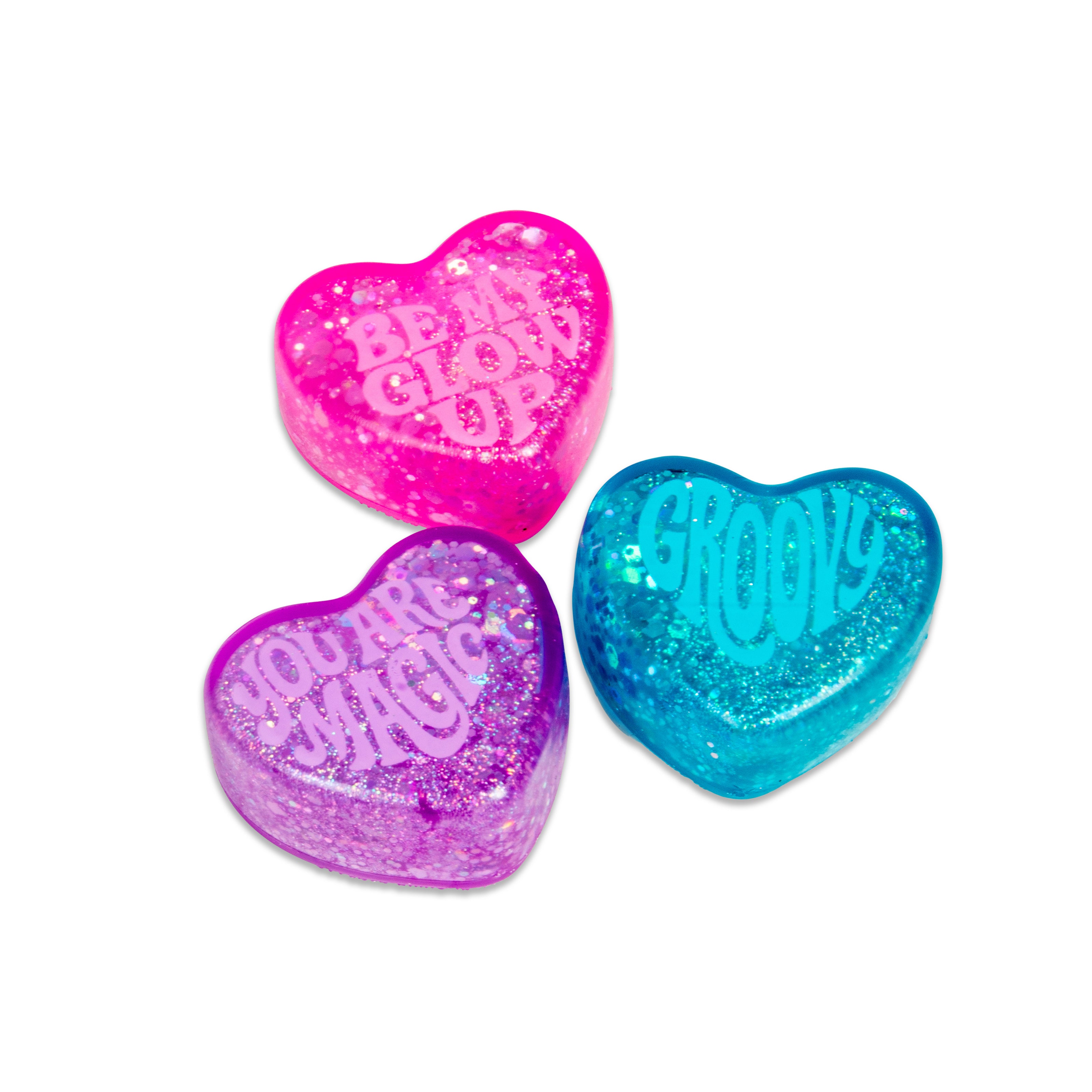 Needoh Teenie Sparkle Hearts (24)