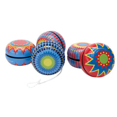Tin Yo-Yo Assorted (12) (3 Years +)