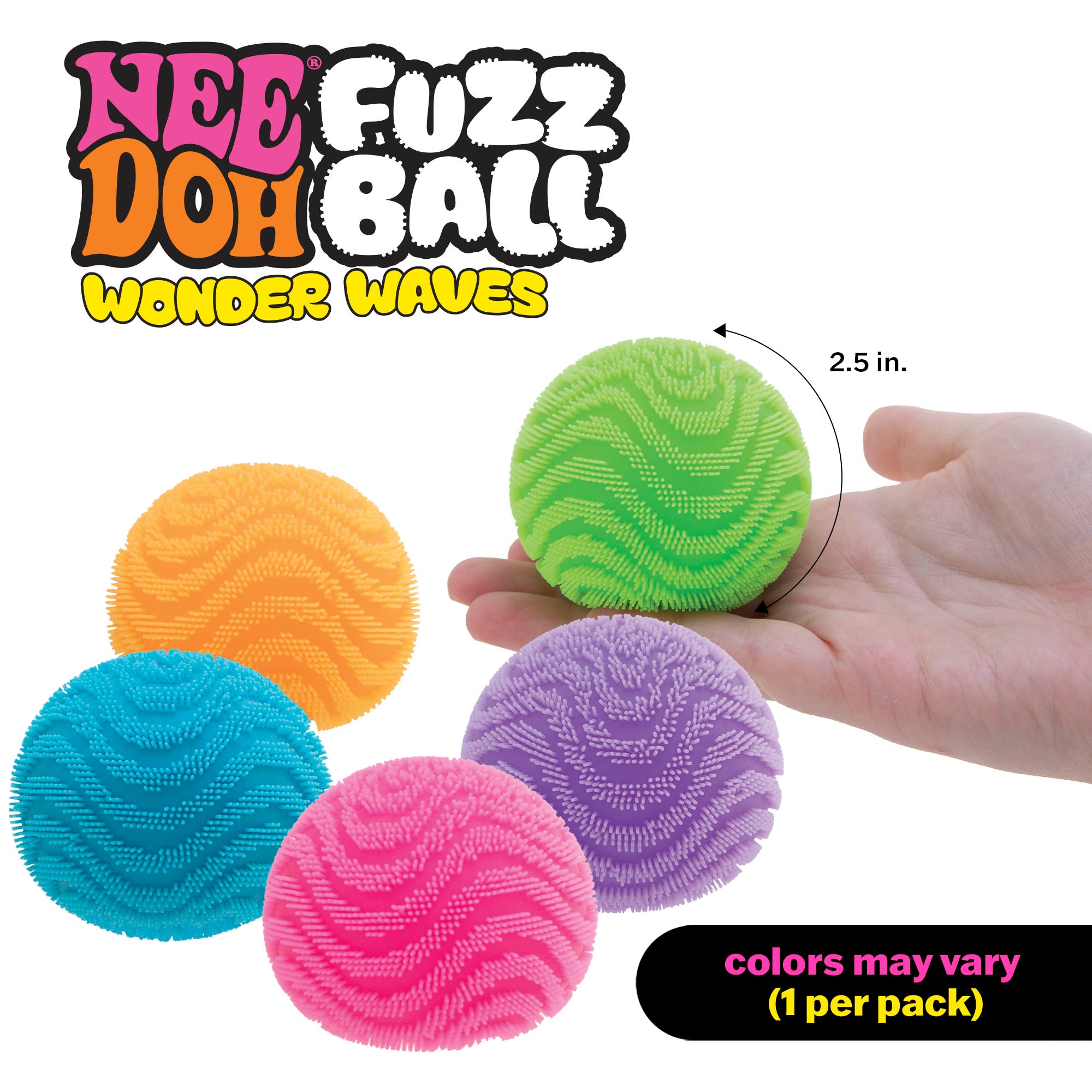 Fuzz Ball Wonder Waves Needoh (12) (3 Years +)