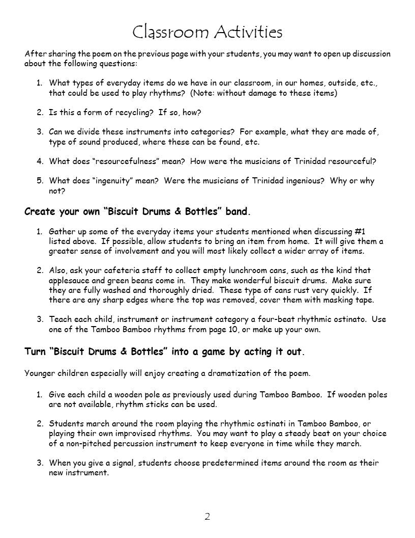 Trinidad\'s Musical Journey Teacher\'s Guide Book