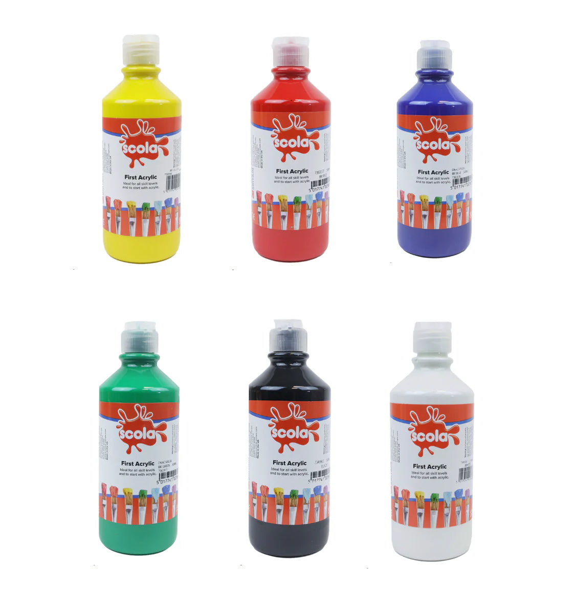 SCO ACRYLIC 6X150ML SET