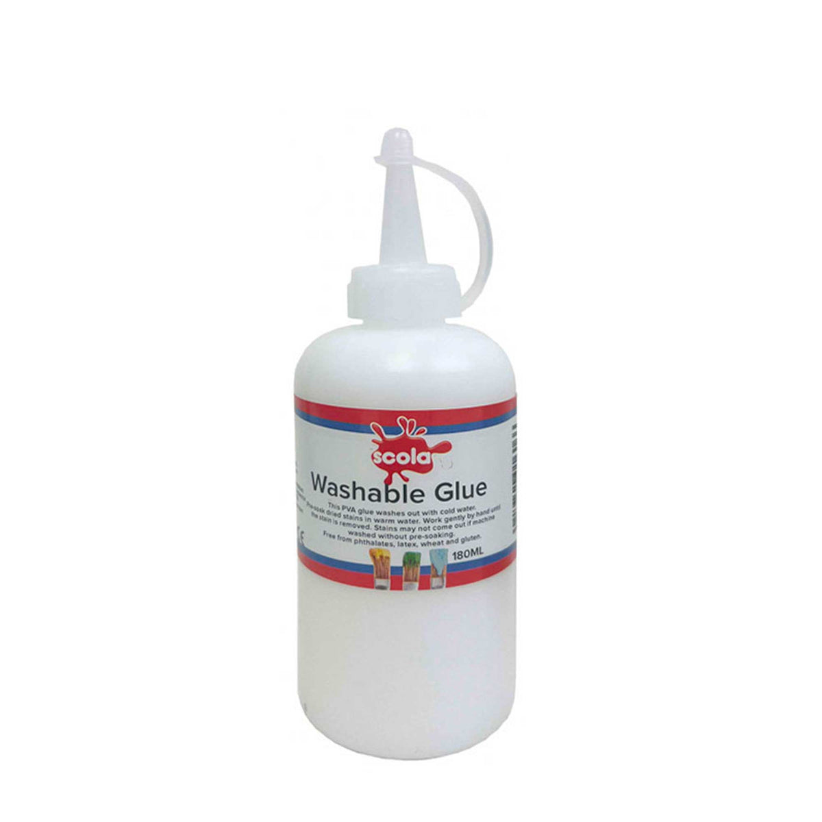 SCO WASHABLE PVA GLUE 180ML -Min Qty 1