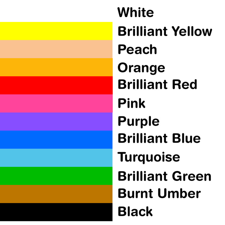 SCO WASHABLE READYMIX ASSORTED 500ML 12PCS