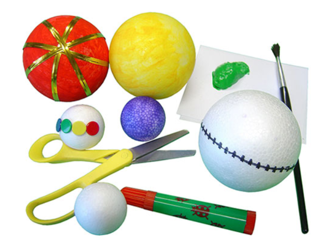 Polystyrene Balls 70mm Pack 10