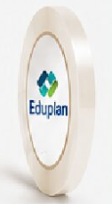 PVC TAPE 3/4 X 36 YARD( 18MM) CLEAR  EDUPLAN EDU3/4X36CC