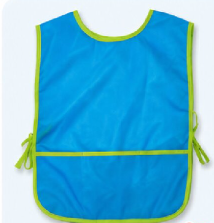 APRON POLYESTER WATER PROOF SMALL BLUE EDUPLAN
