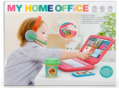 My Home Office Pretend Play Set Kids Laptop