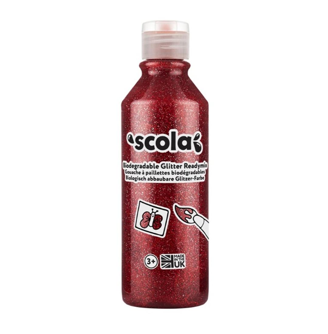 SCO BIOGLITTER READYMIX 300ML RED