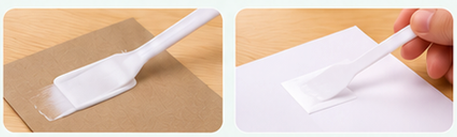 White plastic glue spreaders by Eduplan General Trading LLC for art and craft projects