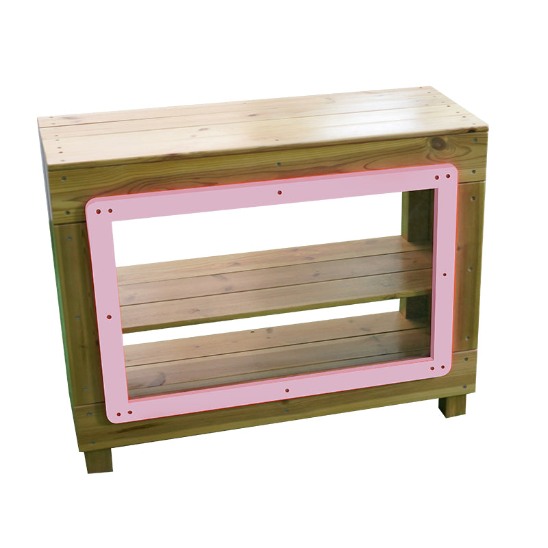 Short straight cabinet