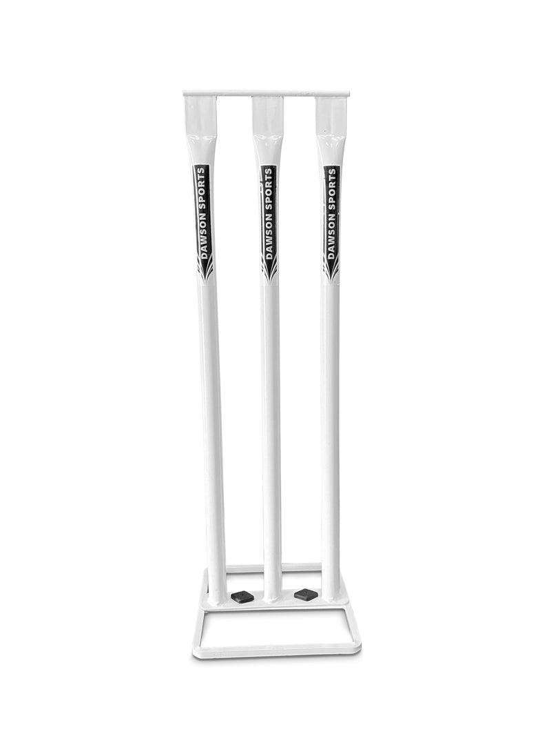 DS Cricket Metal Stumps Set White
