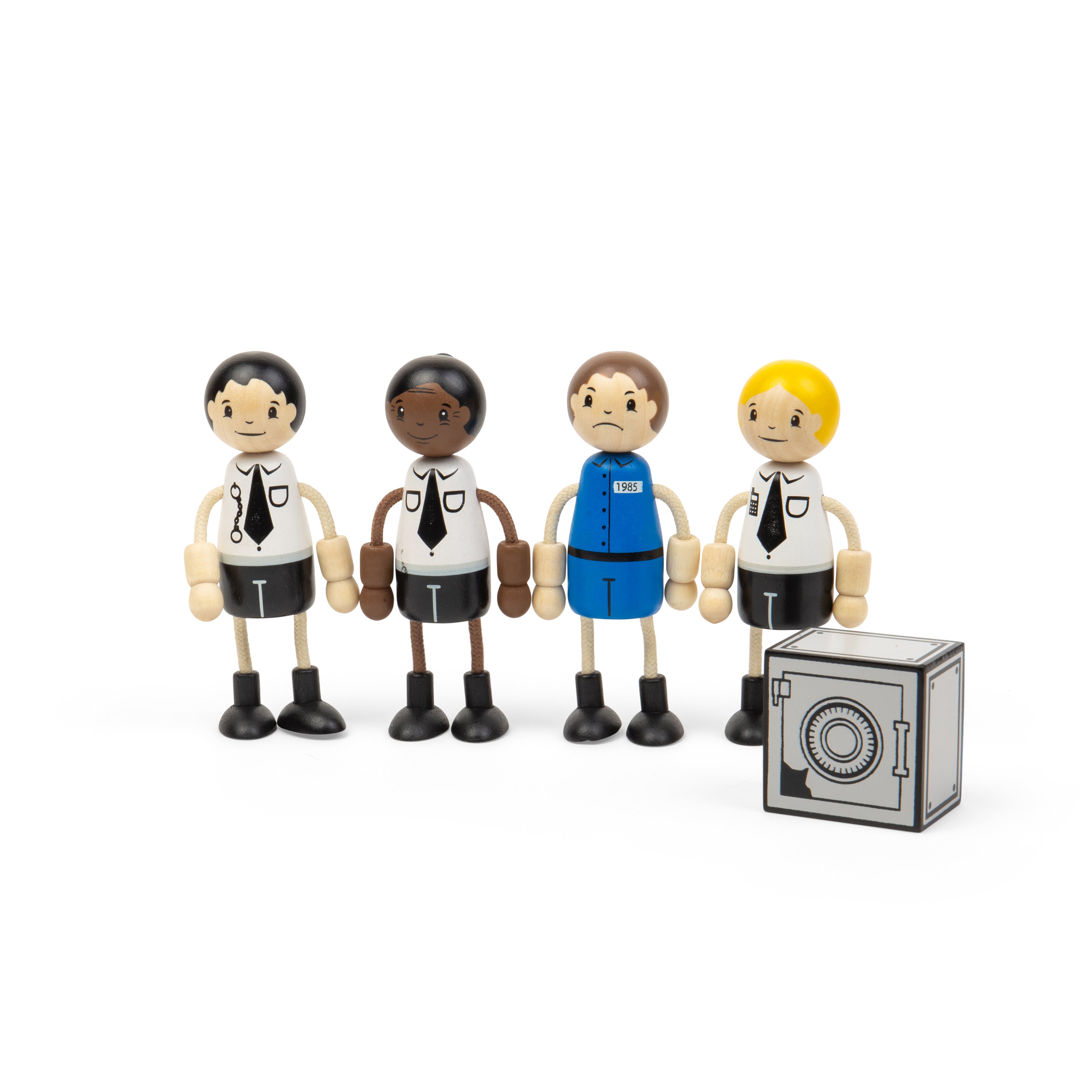 Police Officer and Prisoner Dolls (18 Months +)