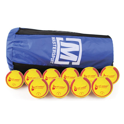TCHOUKBALL BALL SIZE 1, BAG OF 10