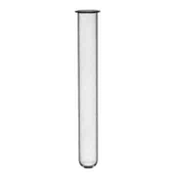 Borosilicate Glass Rimmed Test Tubes - 10x75mm x 100pcs