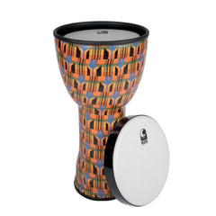 Toca Freestyle kente nesting djembe - pretuned - 12 inch (head)