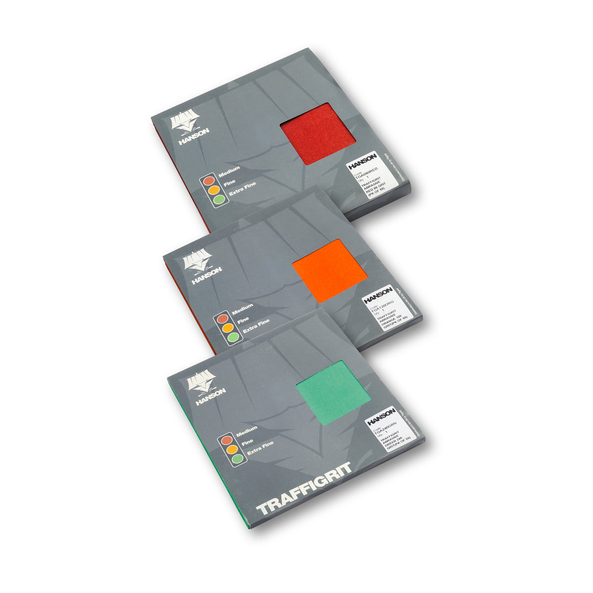 Traffigrit Abrasive Assortment Pack - 150 Sheets