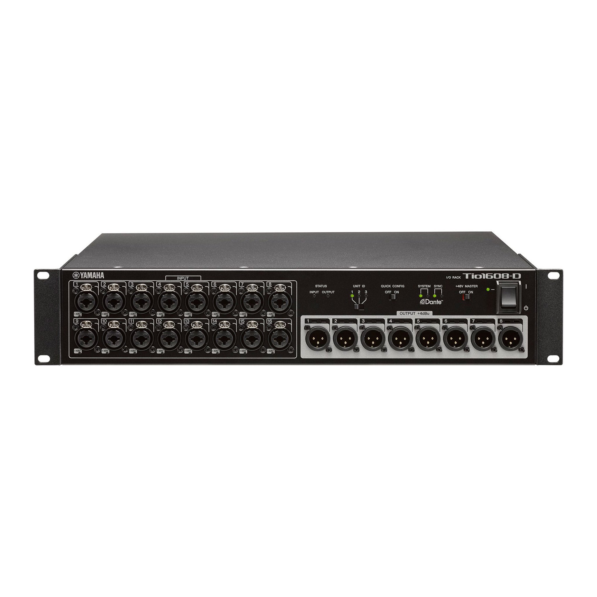 Yamaha TIO1608D I/O rack stagebox