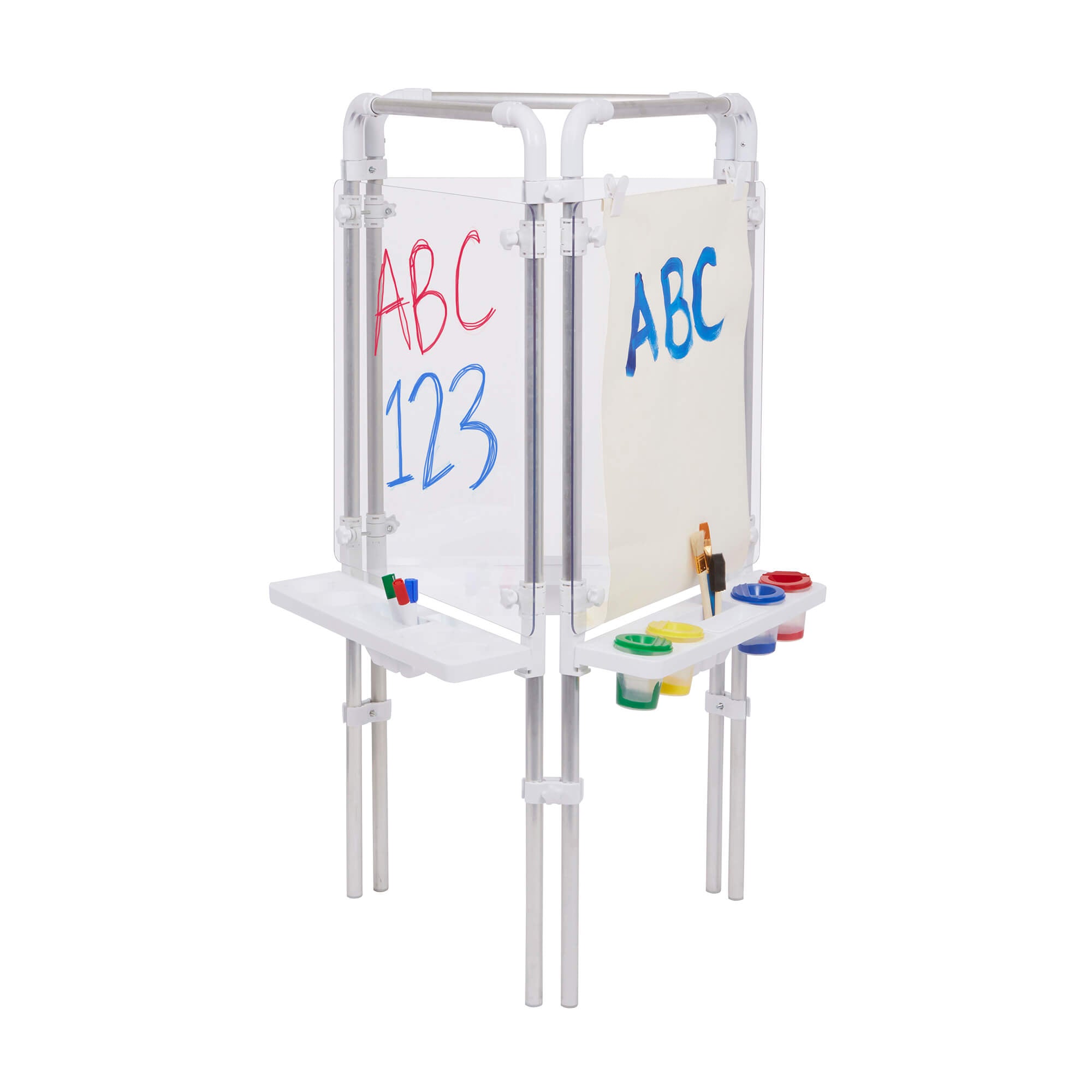 Profile, 3 SIDED EASEL SET (3 CLEAR BOARDS)