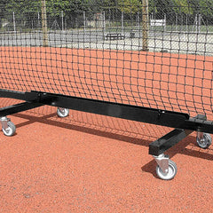 FREESTANDING TENNIS TROLLEYS  BLACK, PAIR