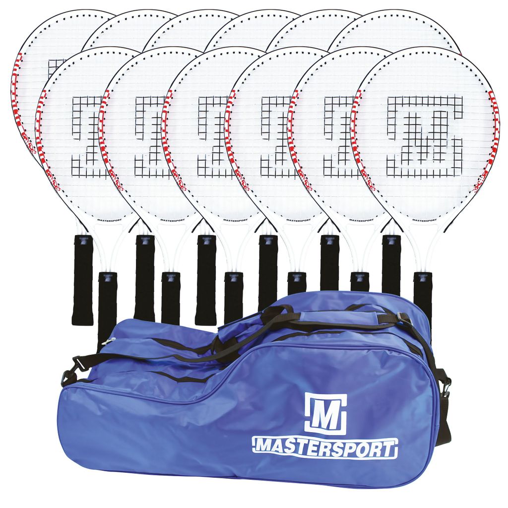 MASTERSPORT TENNIS RACKET 21INCH, BAG OF 12