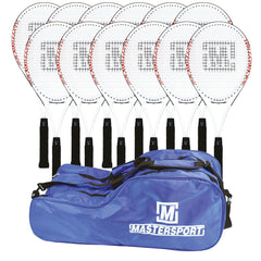MASTERSPORT TENNIS RACKET 27INCH, BAG OF 12