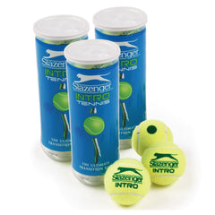 SLAZENGER MINI TENNIS GREEN STAGE 1 BALL SET OF 12