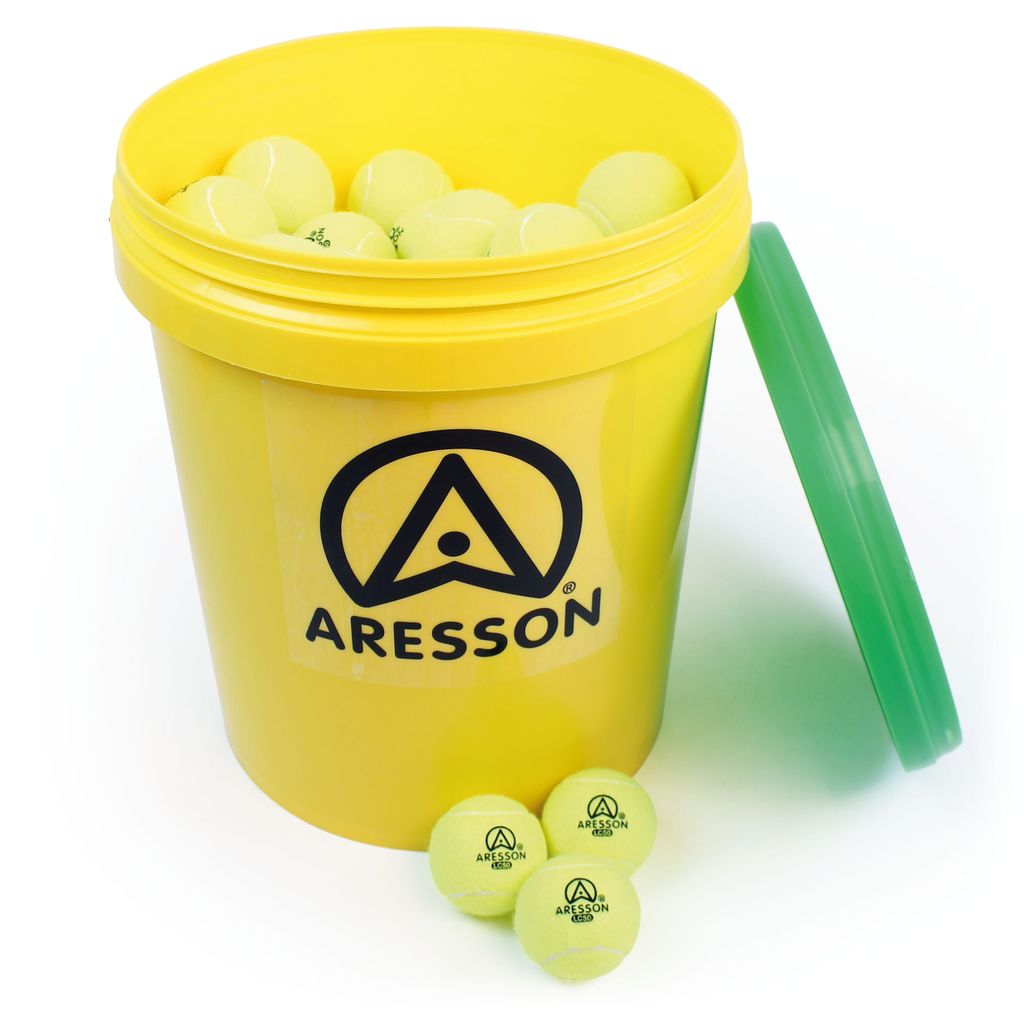 ARESSON LC50 LOW COMPRESSION TENNIS BALL 44G, 65MM, BUCKET OF 60