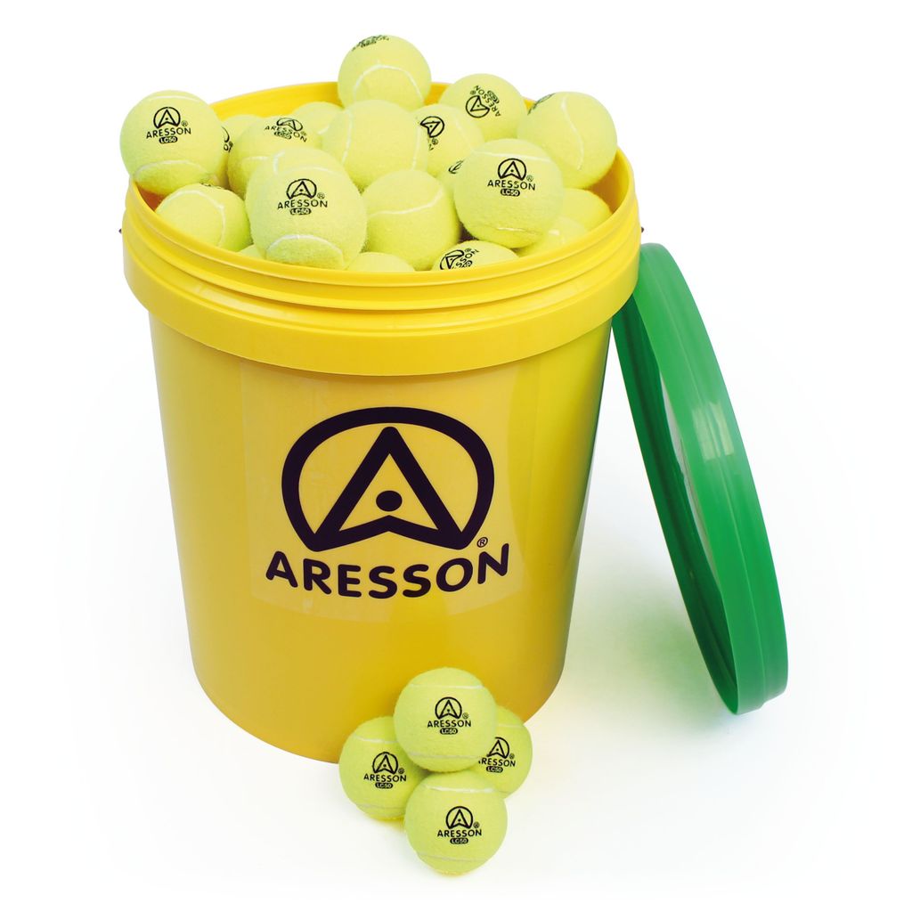 ARESSON LC50 LOW COMPRESSION TENNIS BALL 44G, 65MM, BUCKET OF 96