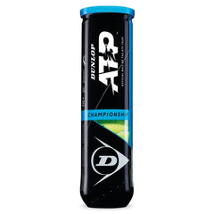 DUNLOP ATP CHAMPIONSHIP TENNIS BALL 60G, 65.5MM, TUBE OF 4