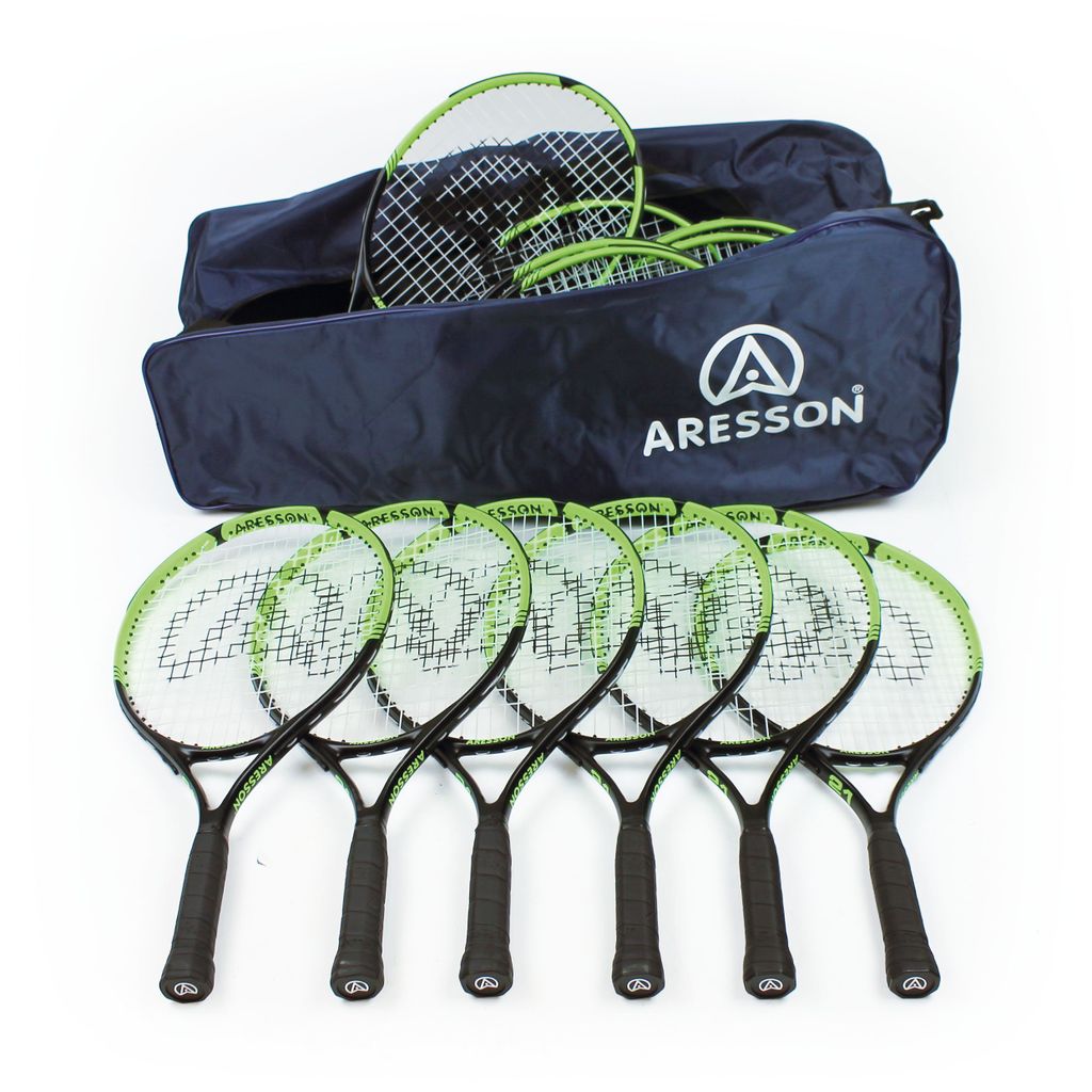 ARESSON VISION X TENNIS RACKET 21INCH, BAG OF 12